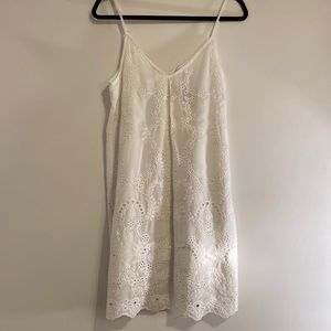 NWT Entro White Eyelet Lace Boutique Dress